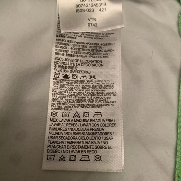 Nike Dri-Fit Therma 2-piece Baby Sweat Pants And Zip Hoodie Green And Black 24M - Picture 11 of 12